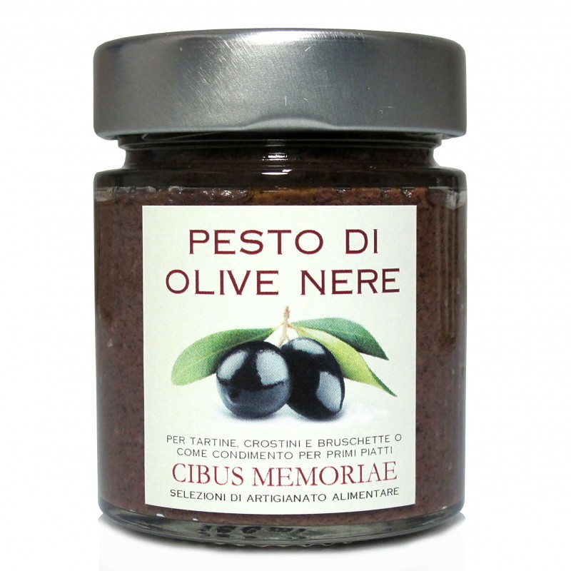 Pesto di olive nere CIBUS MEMORIAE