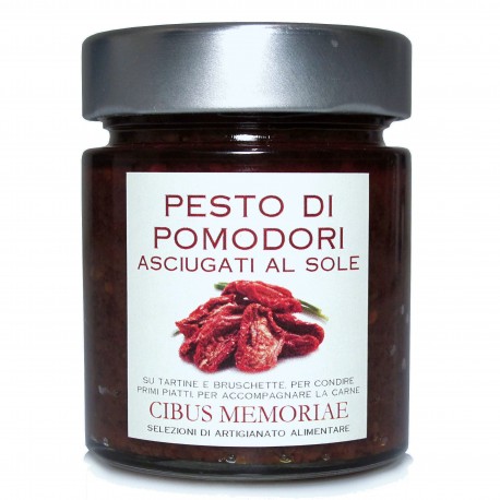 Pesto di pomodori secchi asciugati al sole