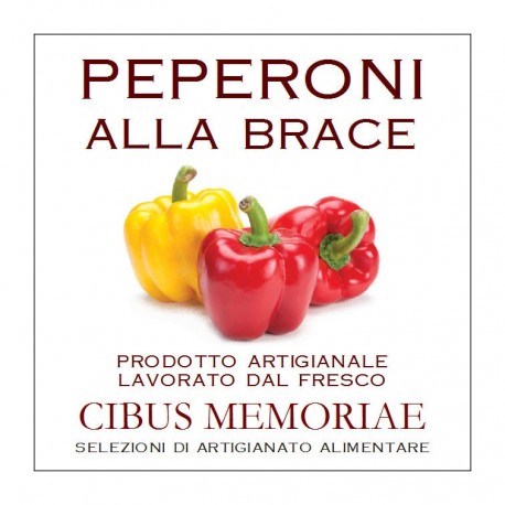 Peperoni alla brace sott'olio