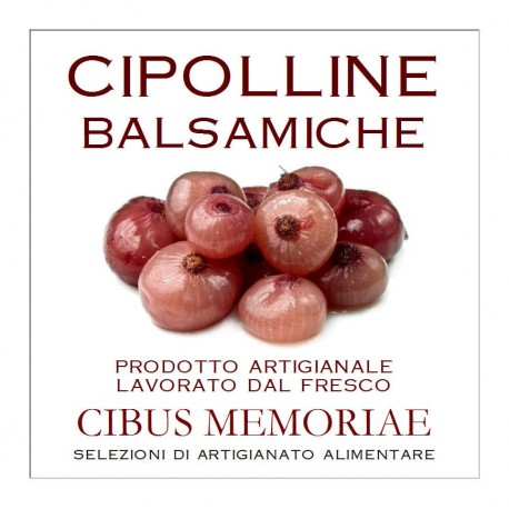 Cipolline balsamiche sott'olio