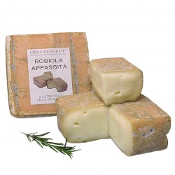 Raw milk Robiola appassita