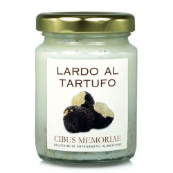 Lard with black truffle