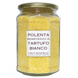 Polenta aromatizzata al tartufo bianco