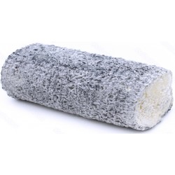 White rind goat cheeses, plain and with charcoal