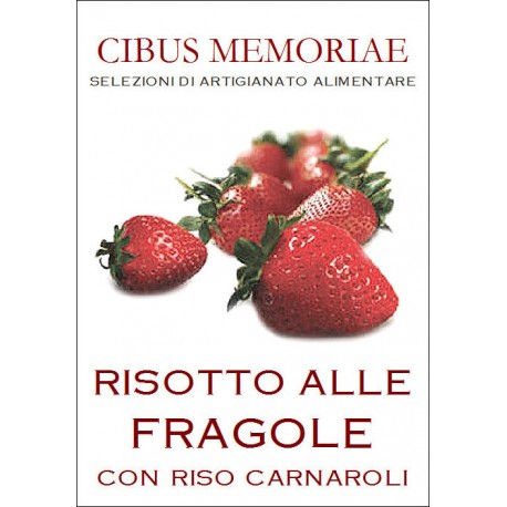 Strawberry risotto