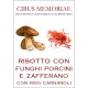 Risotto con funghi porcini e zafferano