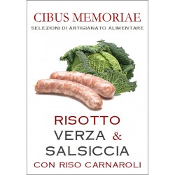 Risotto verza e salsiccia