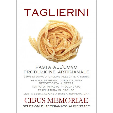 Taglierini all'uovo