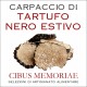 Black summer truffle slices
