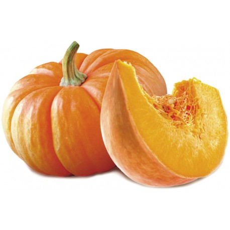 Pumpkin with truffle cream