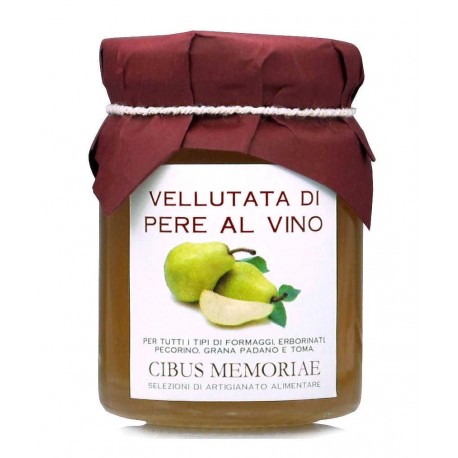 Vellutata di pere al vino