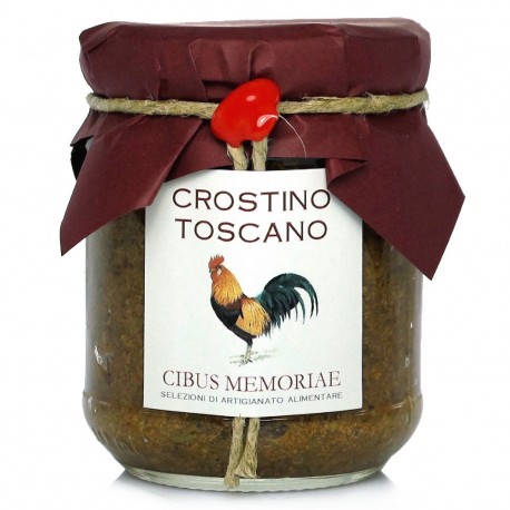 Crostino toscano with chicken livers